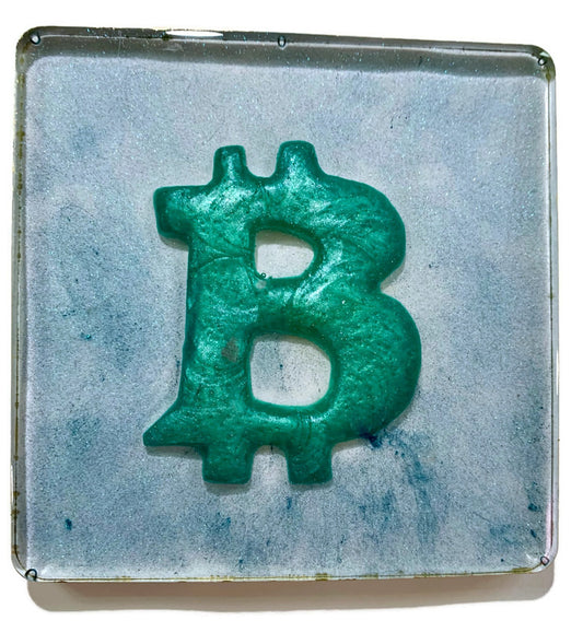 Bitcoin Epoxy Resin Coasters!
