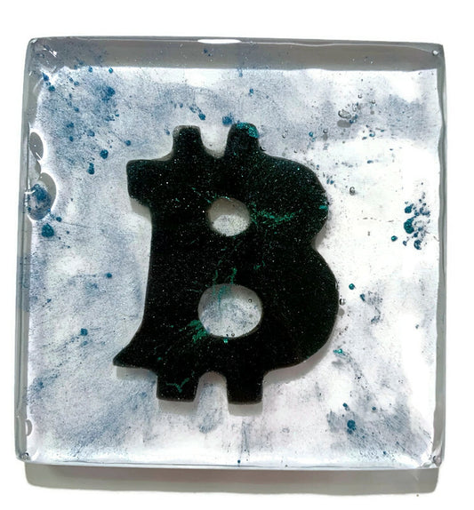Bitcoin Epoxy Resin Coasters!